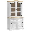 Kabalas Corona Balta 100 x 48,5 x 179 cm Kietos pušies mediena