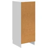 Kabalas Balta 33 x 34,5 x 87 cm Apdirbta mediena