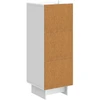 Kabalas Balta 33 x 34,5 x 90 cm Apdirbta mediena