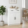 Kabalas Balta 66 x 34,5 x 87 cm Apdirbta mediena