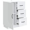 Kabalas Balta 66 x 34,5 x 87 cm Apdirbta mediena