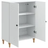 Kabalas Balta 66 x 34,5 x 90 cm Apdirbta mediena