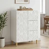 Kabalas Balta 66 x 34,5 x 90 cm Apdirbta mediena