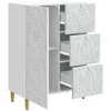 Kabalas Balta 66 x 34,5 x 90 cm Apdirbta mediena