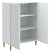 Kabalas Balta 66 x 34,5 x 90 cm Apdirbta mediena