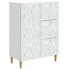 Kabalas Balta 66 x 34,5 x 90 cm Apdirbta mediena