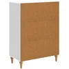 Kabalas Balta 66 x 34,5 x 90 cm Apdirbta mediena