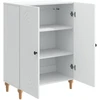 Kabalas Balta 66 x 34,5 x 90 cm Apdirbta mediena