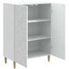 Kabalas Balta 66 x 34,5 x 90 cm Apdirbta mediena