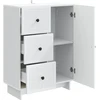 Kabalas Balta 66 x 34,5 x 90 cm Apdirbta mediena