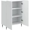Kabalas Balta 66 x 34,5 x 92 cm Apdirbta mediena