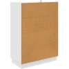 Kabalas Balta 66 x 34,5 x 92 cm Apdirbta mediena