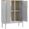 Kabalas FLORO Balta 70 x 30 x 70,5 cm Kietas pušies medis