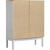 Kabalas FLORO Balta 70 x 30 x 70,5 cm Kietas pušies medis