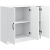 Kabalas Balta 89 x 34,5 x 77 cm Apdirbta mediena