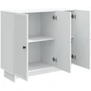 Kabalas Balta 89 x 34,5 x 80 cm Apdirbta mediena