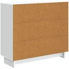 Kabalas Balta 89 x 34,5 x 80 cm Apdirbta mediena