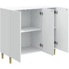 Kabalas Balta 89 x 34,5 x 80 cm Apdirbta mediena