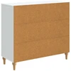 Kabalas Balta 89 x 34,5 x 80 cm Apdirbta mediena