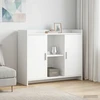 Kabalas Balta 98,5 x 33 x 80 cm Apdirbta mediena