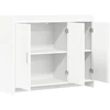 Kabalas Balta 98,5 x 33 x 80 cm Apdirbta mediena