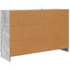 Kabalas Betono pilka 100 x 30 x 65,6 Apdirbta mediena