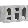 Kabalas ELST Betono pilka 100 x 35 x 59 cm Apdirbta mediena