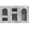Kabalas ELST Betono pilka 100 x 35 x 59 cm Apdirbta mediena