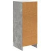 Kabalas Betono pilka 33 x 34,5 x 87 cm Apdirbta mediena