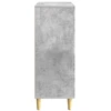 Kabalas Betono pilka 33 x 34,5 x 90 cm Apdirbta mediena