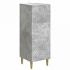 Kabalas Betono pilka 33 x 34,5 x 90 cm Apdirbta mediena
