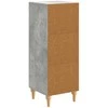 Kabalas Betono pilka 33 x 34,5 x 90 cm Apdirbta mediena