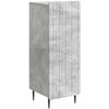 Kabalas Betono pilka 34,5 x 33 x 92 cm Apdirbta mediena