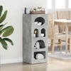 Kabalas ELST Betono pilka 40 x 35 x 100,5 cm Apdirbta mediena