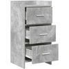 Kabalas Betono pilka 40 x 36 x 80 cm Apdirbta mediena