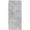 Kabalas Betono pilka 40 x 36 x 80 cm Apdirbta mediena