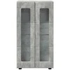 Kabalas FLORIN Betono pilka 55,5 x 29 x 100 cm Apdirbta mediena