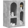 Kabalas Betono pilka 59 x 35 x 80.5 cm Apdirbta mediena