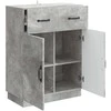 Kabalas Betono pilka 66 x 34,5 x 87 cm Apdirbta mediena