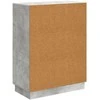 Kabalas Betono pilka 66 x 34,5 x 87 cm Apdirbta mediena