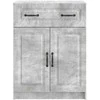 Kabalas Betono pilka 66 x 34,5 x 87 cm Apdirbta mediena