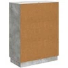 Kabalas Betono pilka 66 x 34,5 x 87 cm Apdirbta mediena