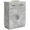 Kabalas Betono pilka 66 x 34,5 x 87 cm Apdirbta mediena