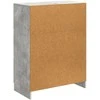 Kabalas Betono pilka 66 x 34,5 x 87 cm Apdirbta mediena