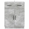 Kabalas Betono pilka 66 x 34,5 x 87 cm Apdirbta mediena