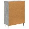 Kabalas Betono pilka 66 x 34,5 x 89,5 cm Apdirbta mediena