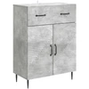 Kabalas Betono pilka 66 x 34,5 x 89,5 cm Apdirbta mediena