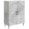 Kabalas Betono pilka 66 x 34,5 x 89,5 cm Apdirbta mediena