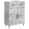 Kabalas Betono pilka 66 x 34,5 x 89,5 cm Apdirbta mediena
