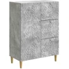 Kabalas Betono pilka 66 x 34,5 x 90 cm Apdirbta mediena